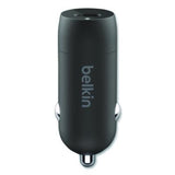 BOOST CHARGE USB-PD Car Charger + USB-C to USB-C Cable, 30 W, USB-C, Black - CCA004BT1MBK-B6 BELKIN