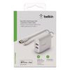 BOOST CHARGE Dual USB-A Wall Charger + Lightning to USB-A Cable, White - WCD001DQ1MWH BELKIN