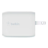 BOOST CHARGE Pro Dual USB-C GaN Wall Charger with PPS, White - WCH013DQWH BELKIN