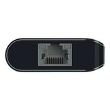 Connect 6-in-1 USB-C Multiport Adapter Hub, 6-Port, Gray - AVC008FQSGY-V2 BELKIN