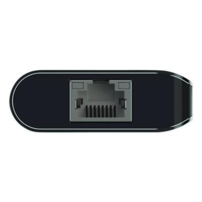 Connect 6-in-1 USB-C Multiport Adapter Hub, 6-Port, Gray - AVC008FQSGY-V2
