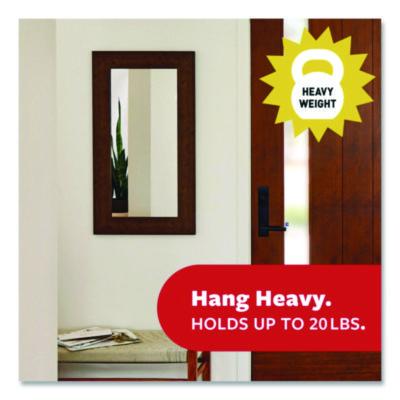 Damage-Free Hanging Picture Hanging Strip Pairs, Holds up to 5 lb, 8/Pack - 17217-8ES 3M