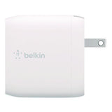 BELKIN BOOST CHARGE Dual USB-A Wall Charger, White - WCB002DQWH