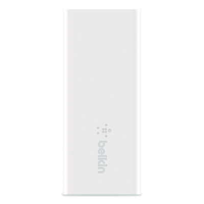 BOOST CHARGE Dual Wall Charger with PPS + USB-C Cable with Lightning Connector, White - WCB007DQ1MWH-B5 BELKIN