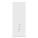 BOOST CHARGE Dual Wall Charger with PPS + USB-C Cable with Lightning Connector, White - WCB007DQ1MWH-B5 BELKIN