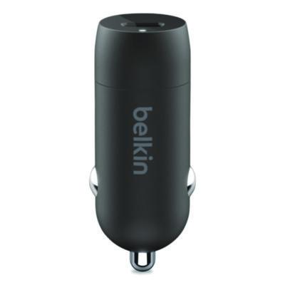 BOOST CHARGE USB-PD Car Charger + Lightning to USB-C Cable, 20 W, USB-C, Black - CCA003BT04BK