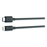 BOOST CHARGE USB-PD Car Charger + Lightning to USB-C Cable, 20 W, USB-C, Black - CCA003BT04BK