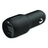 BOOST CHARGE Dual Car Charger with PPS, USB-A/USB-C, Black - CCB004BT1MBK-B5 BELKIN