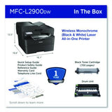 Wireless MFC-L2900DW Compact Monochrome AIO Laser Printer, Copy/Fax/Print/Scan - MFCL2900DW