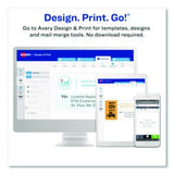 Shipping Labels with Paper Receipt Bulk Pack, Inkjet/Laser Printers, 5.06 x 7.63, White, 100/Box - 27900 C2G