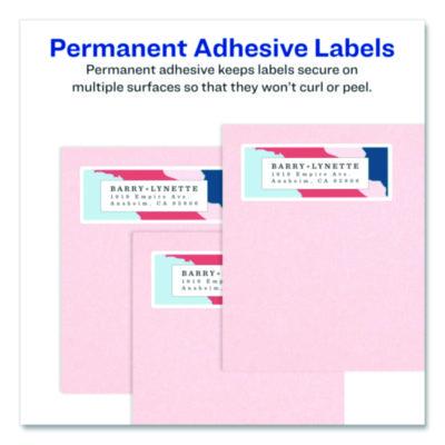Shipping Labels with Paper Receipt Bulk Pack, Inkjet/Laser Printers, 5.06 x 7.63, White, 100/Box - 27900 C2G