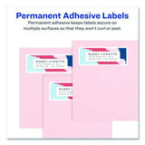 Shipping Labels with Paper Receipt Bulk Pack, Inkjet/Laser Printers, 5.06 x 7.63, White, 100/Box - 27900 C2G