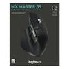MX Master 3S for Business Wireless Mouse, 33 ft Wireless Range, Right, Black - 910-006581