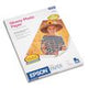 Glossy Photo Paper, 9.4 mil, 8.5 x 11, Glossy White, 50/Pack - S041649