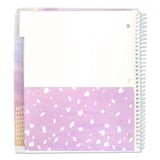 Silver Lining Five-Subject Spiral Notebook, Medium/College Rule, Randomly Assorted Cover Color/Design, (150) 11 x 9 Sheets - 17504 C2G