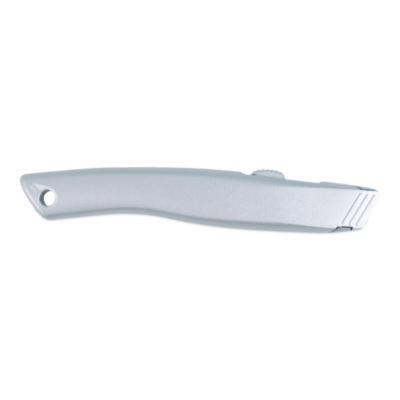 Aluminum Safety Cutter with Ceramic Blade, Aluminum Handle, Silver - 00722 C2G