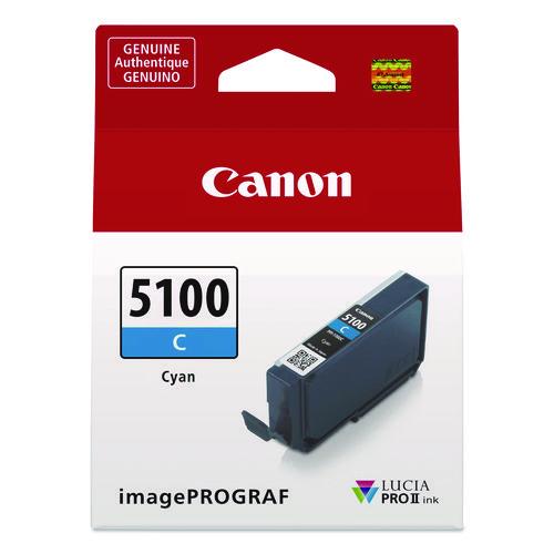CANON  (PFI-5100) Lucia PRO II Ink, Cyan - 6953C002