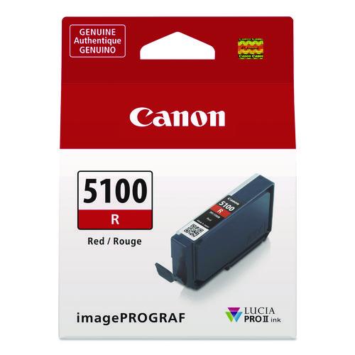 CANON  (PFI-5100) Lucia PRO II Ink, Red - 6958C002