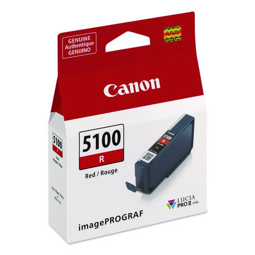 CANON  (PFI-5100) Lucia PRO II Ink, Red - 6958C002