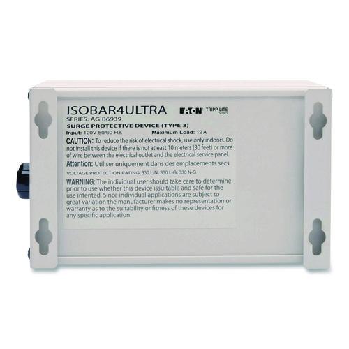EATON SURGE,3330JLS,4OUT,MTLCSE - ISOBAR4ULTRA