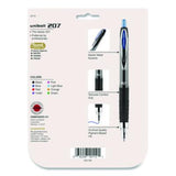 Signo 207 Gel Pen, Retractable, Medium 0.7 mm, Assorted Ink and Barrel Colors, 8/Pack - 40110 C2G