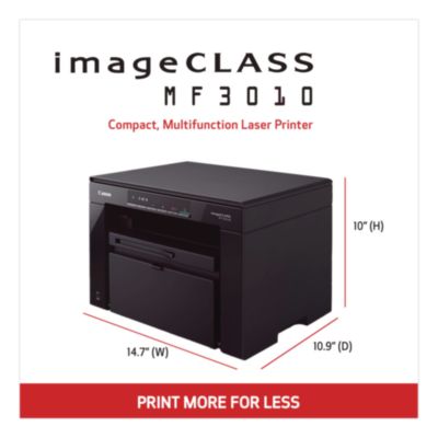 imageCLASS MF3010VP Wireless Multifunction Laser Printer, Copy/Print/Scan - 5252B037