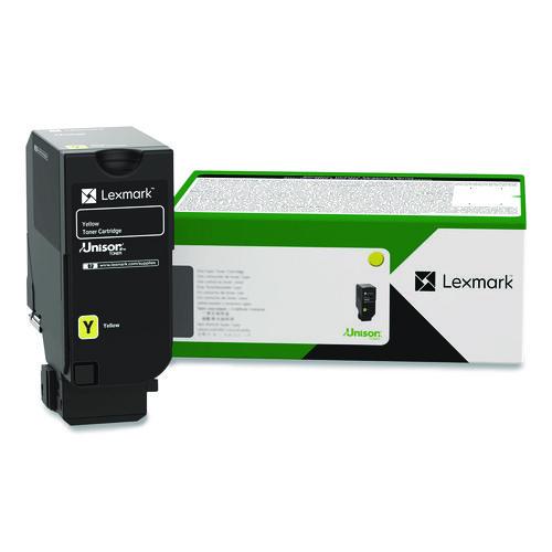 LEXMARK  Toner, 5,000, Page-Yield, Yellow - 71C00YG