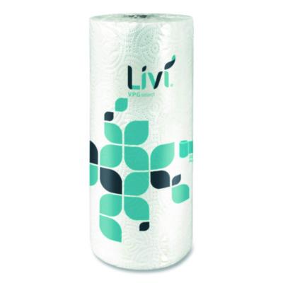 Kitchen Roll Towel, 2-Ply, 5 x 11, White, 170 Sheets/Roll, 24 Rolls/Carton - 41508 C2G