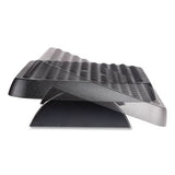FELLOWES Standard Footrest, Adjustable, 17.63w x 13.13d x 3.75h, Graphite - 48121