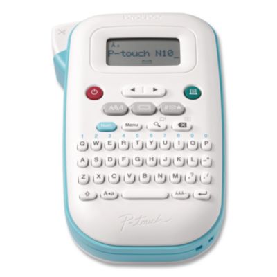 P-Touch PT-N10 Personal Handheld Label Maker, 2 Lines, 4.7 x 7.6 x 2.8 - PTN10