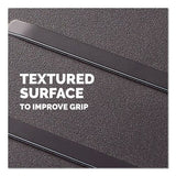 FELLOWES Adjustable 3-Height Footrest, Tilt Lock, 17.5w x 13.13d x 4.38 to 5.63h, Black/Silver - 8032201