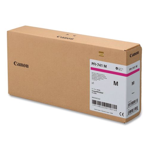 CANON  (PFI-741) Lucia TD Ink, 700 mL, Magenta - 6842C001