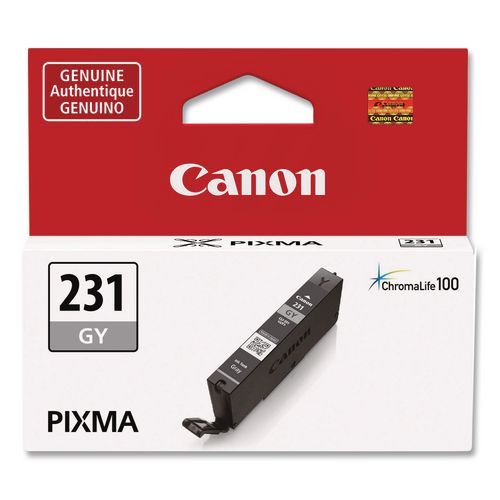 CANON  (CLI-231) Ink, 800 Page-Yield, Gray - 6678C001