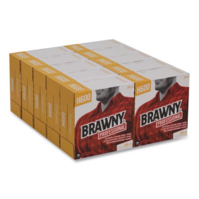 Lightweight Disposable Shop Towels, 9.1 x 12.5, White, 2,000/Carton - 29316 C2G