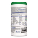 Hydrogen Peroxide Cleaner Disinfectant Wipes, 9 x 6.75, Unscented, White, 95/Canister, 6 Canisters/Carton - 30824 C2G