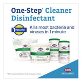 Hydrogen Peroxide Cleaner Disinfectant Wipes, 9 x 6.75, Unscented, White, 95/Canister, 6 Canisters/Carton - 30824 C2G