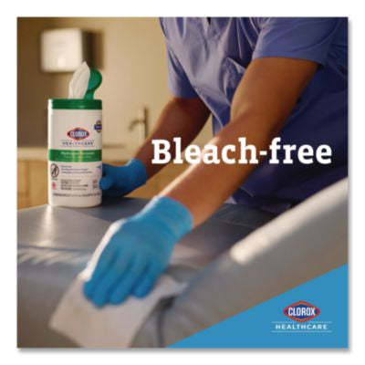 Hydrogen Peroxide Cleaner Disinfectant Wipes, 9 x 6.75, Unscented, White, 95/Canister, 6 Canisters/Carton - 30824 C2G