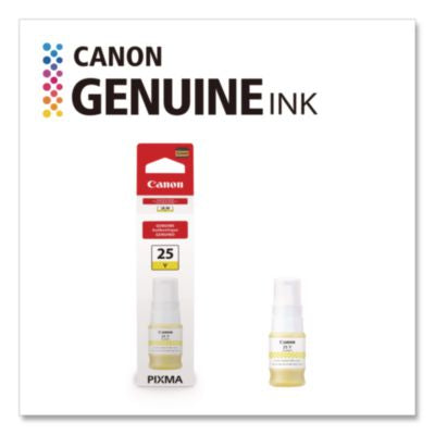 6279C001 (GI-25) CISS High-Yield Ink, 3,000 Page-Yield, Yellow - 6279C001