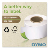LabelWriter Address Labels, 1.12" x 3.5", White, 350 Labels/Roll, 2 Rolls/Pack - 30252