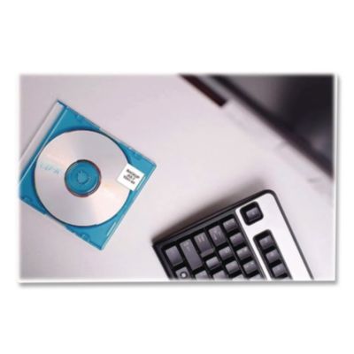 LabelWriter Multipurpose Labels, 1" x 1", White, 750 Labels/Roll - 30332