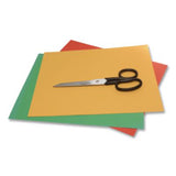Kleencut Stainless Steel Shears, 8" Long, 3.75" Cut Length, Straight Black Handle - 19018 C2G