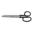 Kleencut Stainless Steel Shears, 8" Long, 3.75" Cut Length, Straight Black Handle - 19018 C2G