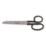 Kleencut Stainless Steel Shears, 8" Long, 3.75" Cut Length, Straight Black Handle - 19018 C2G