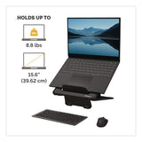 FELLOWES Breyta Laptop Stand, 9.25" x 10.55" x 0.55" to 8", Black, Supports Up to 8.8 lbs. - 100098500