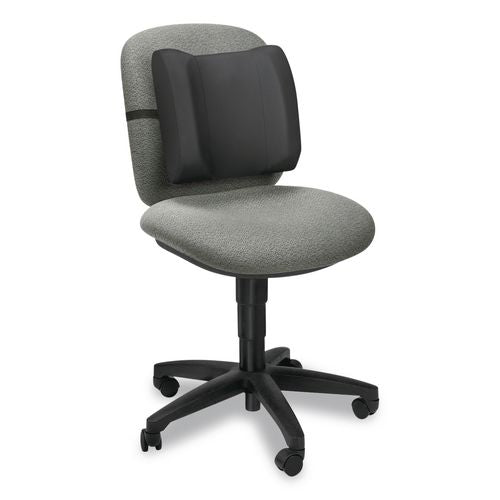 FELLOWES Standard Back Support, 13 x 4 x 12, Black - 91905