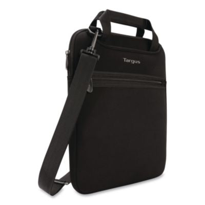 Slipcase Neoprene Laptop Sleeve, 12", 10.25 x 1.2 x 13.5, Black - TSS912