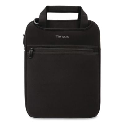 Slipcase Neoprene Laptop Sleeve, 12", 10.25 x 1.2 x 13.5, Black - TSS912