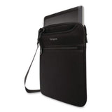 Slipcase Neoprene Laptop Sleeve, 12", 10.25 x 1.2 x 13.5, Black - TSS912