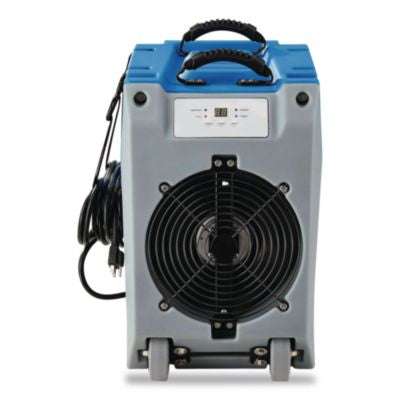 Crawl Space Commercial Dehumidifier With Pump, 90 pt Tank Capacity, 13.31 x 34 x 25, Blue - 246707