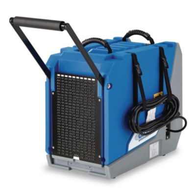 Crawl Space Commercial Dehumidifier With Pump, 90 pt Tank Capacity, 13.31 x 34 x 25, Blue - 246707
